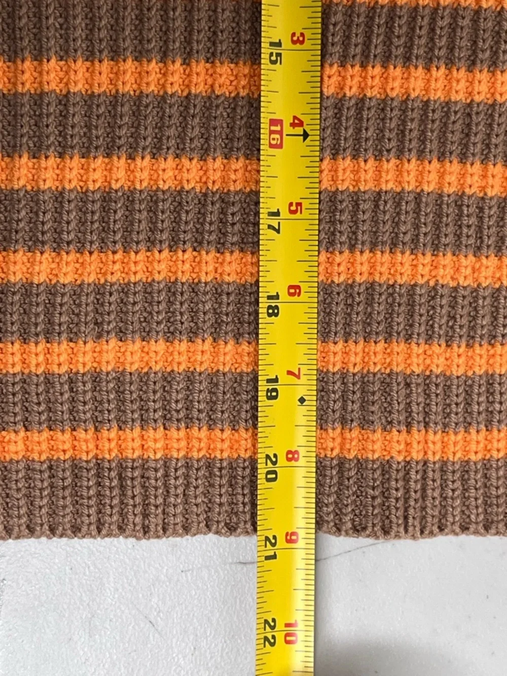 NWT Ann Taylor Sz L Striped Ribbed Knit Turtleneck Sweater